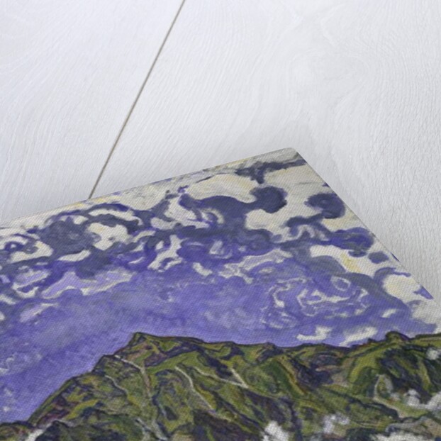 Mount Niesen seen from Heustrich, 1910 by Ferdinand Hodler