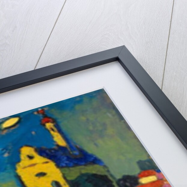 Study for Murnau, Landscape with Church, 1909 by Wassily Kandinsky