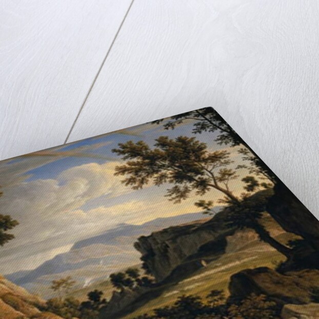 Landscape near Olevano with Rainbow, 1823-24 by Joseph Anton Koch