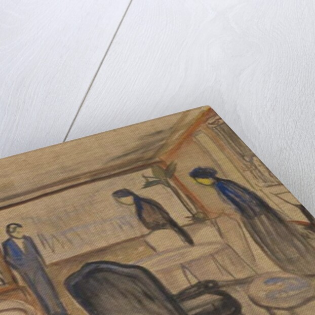 Scene of Ibsen's 'Ghosts', 1906 by Edvard Munch