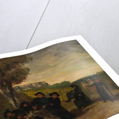 The Return from the Meeting, 1863 by Gustave Courbet