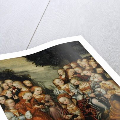 Saint Ursula and the Virgins by Lucas the Younger (after) Cranach