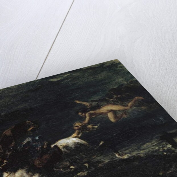 Tam O’Shanter Pursued by the Witches, 1849 by Ferdinand Victor Eugene Delacroix