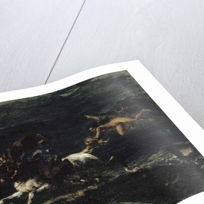 Tam O’Shanter Pursued by the Witches, 1849 by Ferdinand Victor Eugene Delacroix