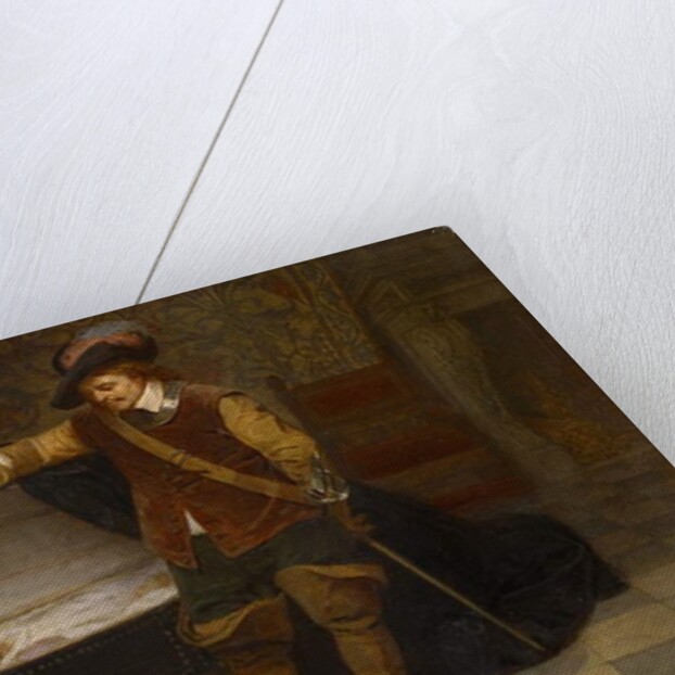 Cromwell and Charles I, after 1831 by Hippolyte Delaroche