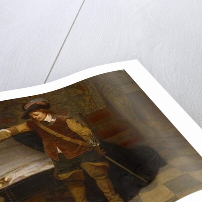 Cromwell and Charles I, after 1831 by Hippolyte Delaroche