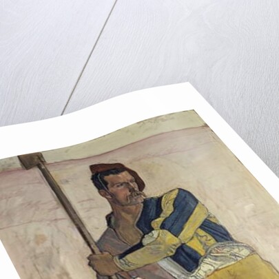 Warrior with halberd, c.1898 by Ferdinand Hodler