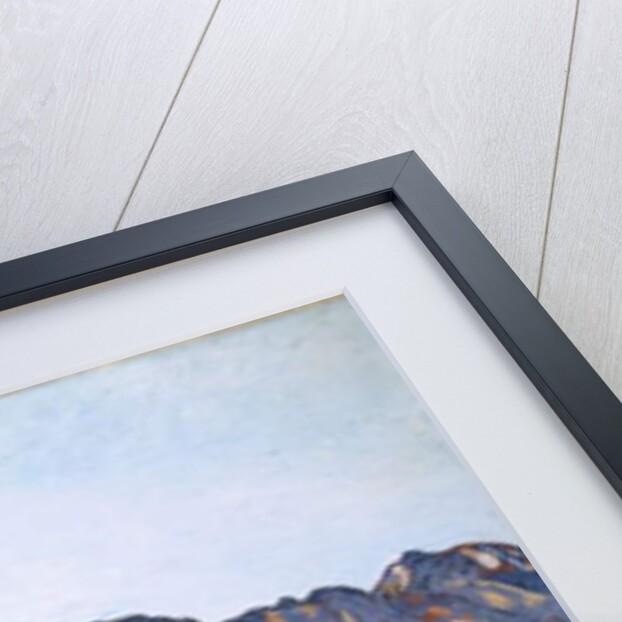 The Dents Blanches at Champéry in the Morning Sun, 1916 by Ferdinand Hodler