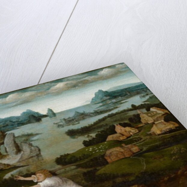 Landscape with Tobias and the Angel by Joachim Patenier or Patinir