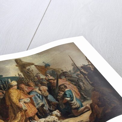 David with the Head of Goliath before Saul, 1627 by Rembrandt Harmensz. van Rijn