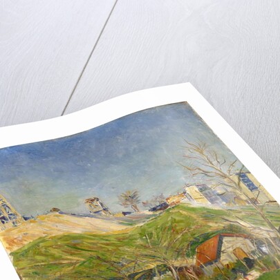 Place Saint-Pierre, 1883-84 by Paul Signac