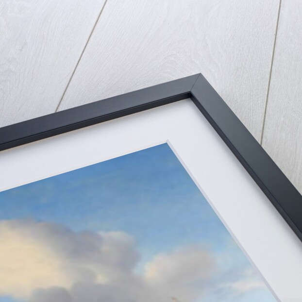 Dutch Ships in a Calm Sea, c. 1665 by Willem van de the Younger Velde