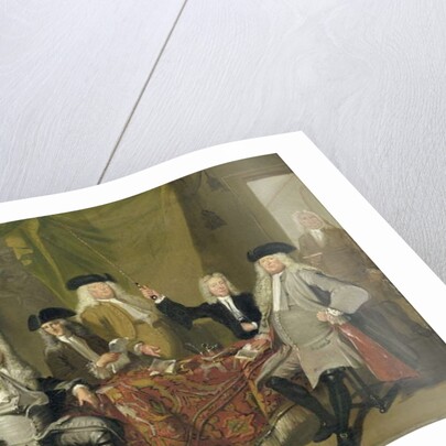 Inspectors of the Collegium Medicum in Amsterdam, 1724 by Cornelis Troost