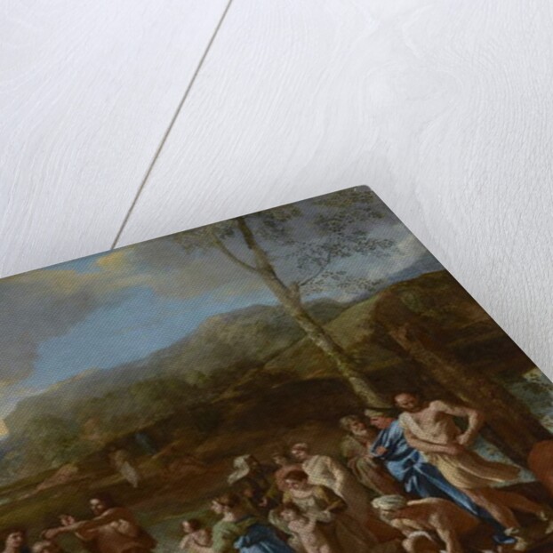 Saint John Baptizing in the River Jordan, c.1630 by Nicolas Poussin