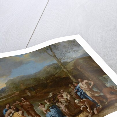 Saint John Baptizing in the River Jordan, c.1630 by Nicolas Poussin