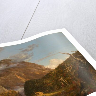 A View of the Mountain Pass Called the Notch of the White Mountains, 1839 by Thomas Cole