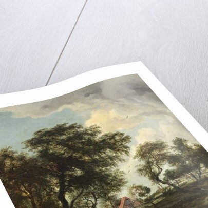 A Farm in the Sunlight, 1668 by Meindert Hobbema