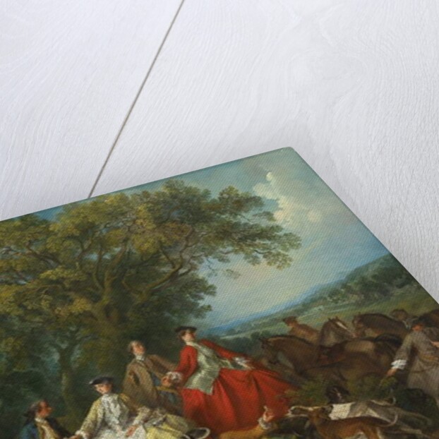 Picnic after the Hunt, c.1735-40 by Nicolas Lancret
