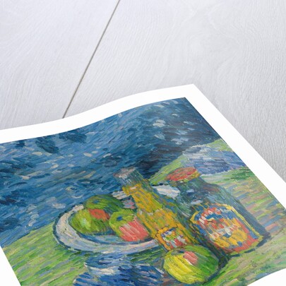 Still Life with Bottles and Fruit, 1900 by Alexej von Jawlensky