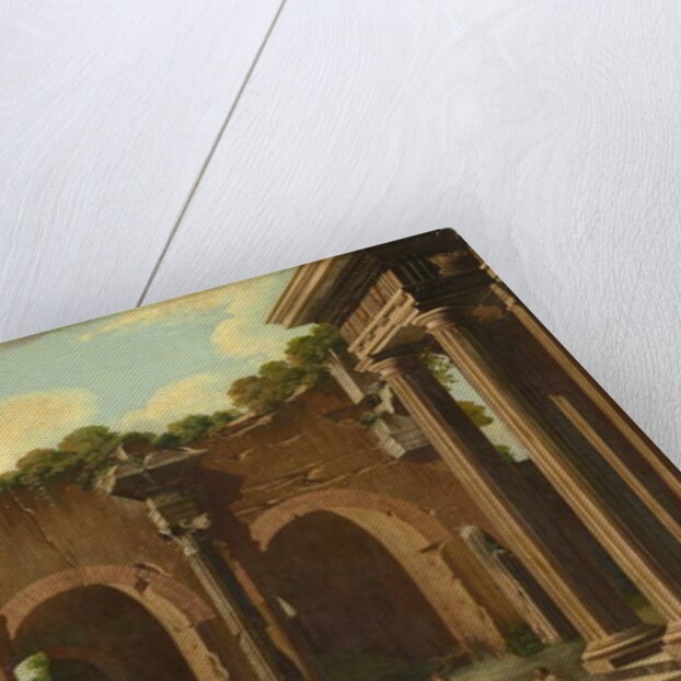 The Basilica of Constantine with a Doric Colonnade, 1685-90 by Niccolo Codazzi