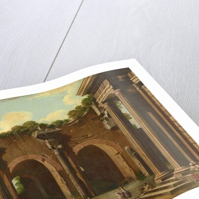 The Basilica of Constantine with a Doric Colonnade, 1685-90 by Niccolo Codazzi