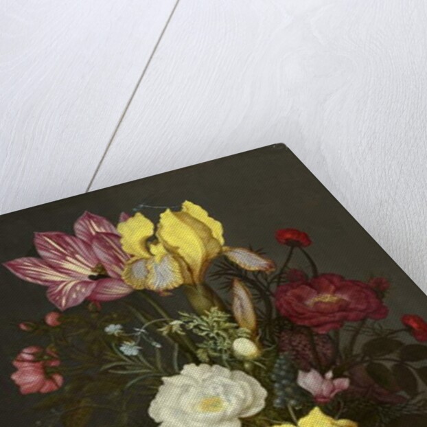 Bouquet of Flowers in a Glass Vase, 1621 by Ambrosius the Elder Bosschaert