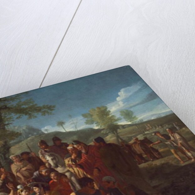 Saint John the Baptist Preaching, c.1665 by Willem Reuter