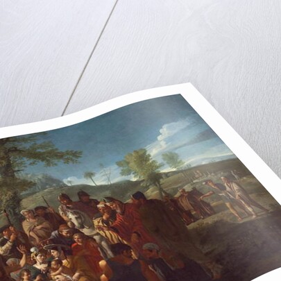 Saint John the Baptist Preaching, c.1665 by Willem Reuter