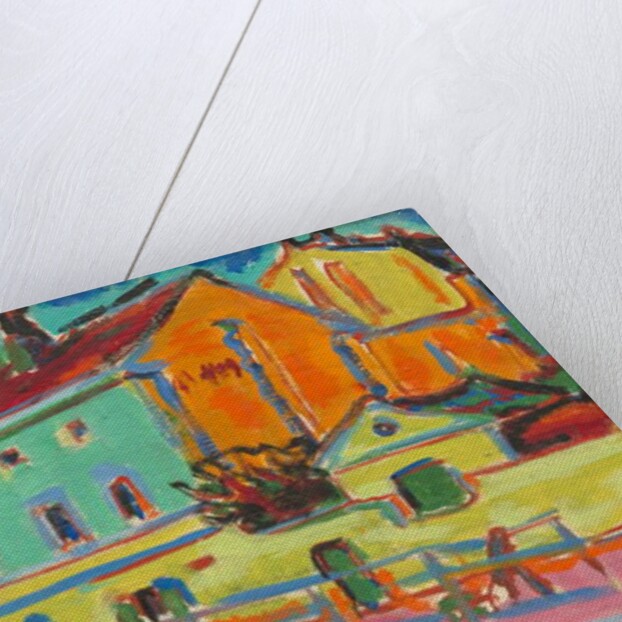 Dance Hall Bellevue, 1909-10 by Ernst Ludwig Kirchner