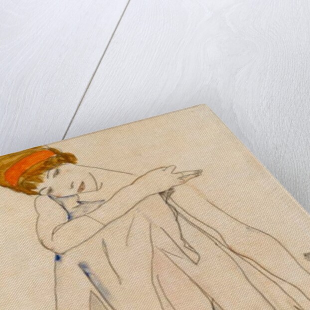 Dancer, 1913 by Egon Schiele