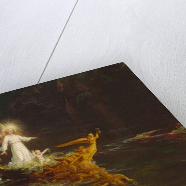 The Voyage of Life: Childhood 1842 by Thomas Cole