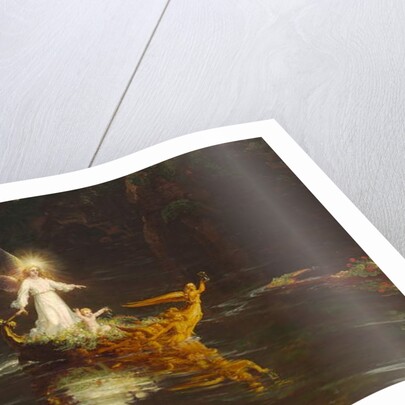 The Voyage of Life: Childhood 1842 by Thomas Cole