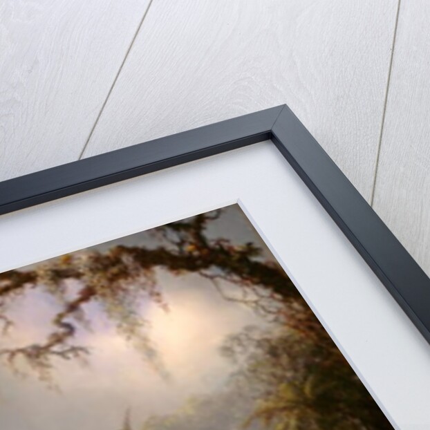 Cattleya Orchid and Three Hummingbirds, 1871 by Martin Johnson Heade