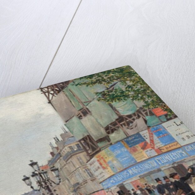 Paris, rue du Havre, c.1882 by Jean Beraud