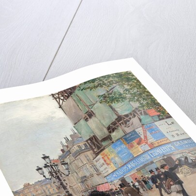 Paris, rue du Havre, c.1882 by Jean Beraud