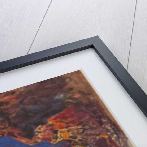 Underworld Scene with a Man and Woman Enthroned and Death Standing Guard by Robert Caney