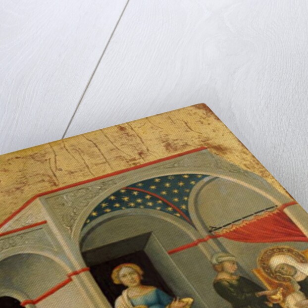 The Nativity of the Virgin, c.1400-5 by Andrea di Bartolo
