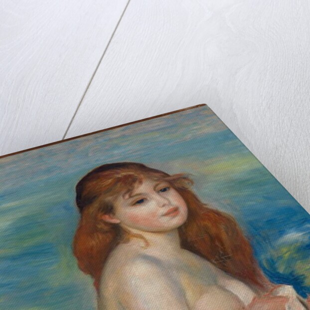 The Blonde Bather, c.1883 by Pierre Auguste Renoir