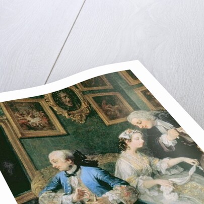 Marriage a la Mode: I - The Marriage Settlement, c.1743 by William Hogarth