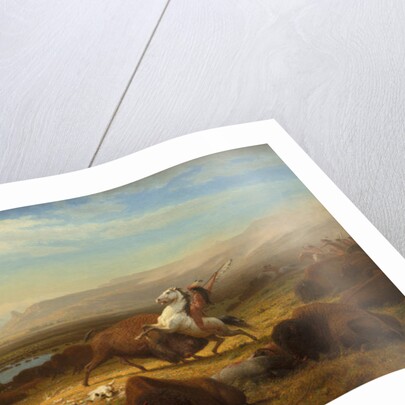 The Last of the Buffalo, c.1888 by Albert Bierstadt