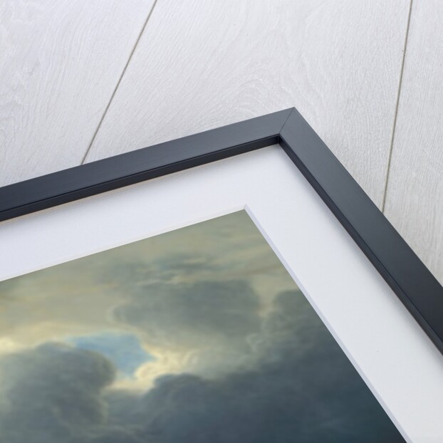 Buffalo Trail: The Impending Storm, 1869 by Albert Bierstadt