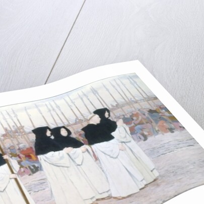 The Maid in Armour on Horseback by Louis Maurice Boutet de Monvel