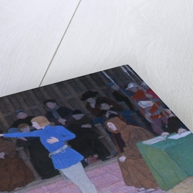 The Trial of Joan of Arc, from Joan of Arc Series F, 1911 by Louis Maurice Boutet de Monvel