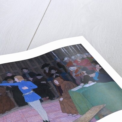 The Trial of Joan of Arc, from Joan of Arc Series F, 1911 by Louis Maurice Boutet de Monvel