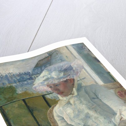 Young Girl at a Window, c.1883-84 by Mary Stevenson Cassatt