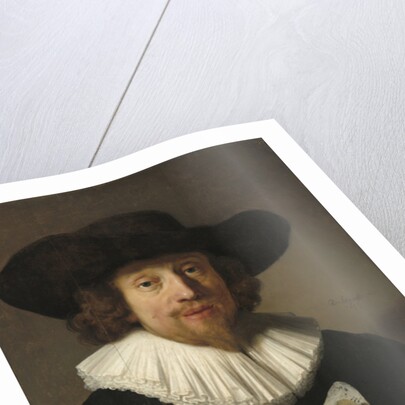 Man with Sheet of Music, 1633 by Rembrandt Harmensz. van Rijn