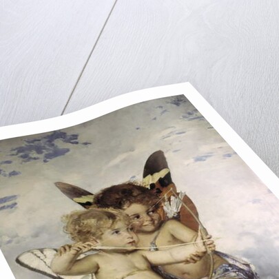 Cupids, 1881 by Julius Kronberg