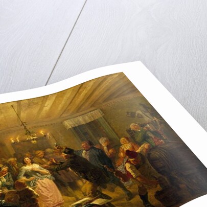 The Concert at Tre Byttor, 1860 by Josef Wilhelm Wallander