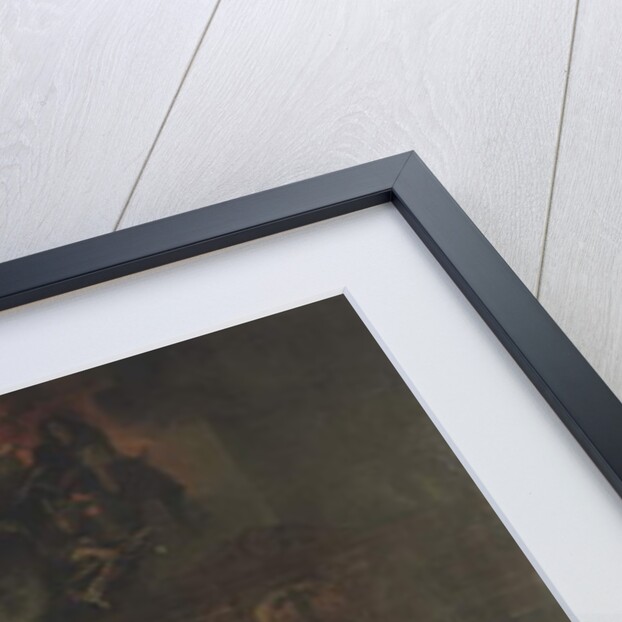 The Fire at the Royal Palace, Stockholm, May 7th, 1697, 1862-66 by Johan Fredrik Hockert