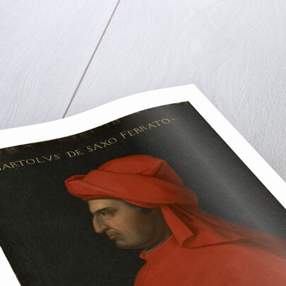 Portrait of Bartolo da Sassoferrato, c.1560 by Cristofano dell' (and workshop) Altissimo